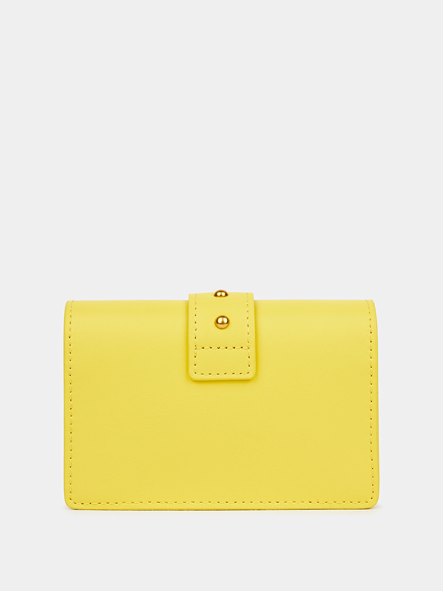 Классическая кожаная сумка Rosie цвет лимонный